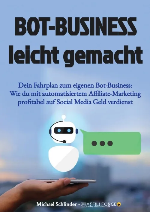 Cover des E-Books Bot-Business leicht gemacht
