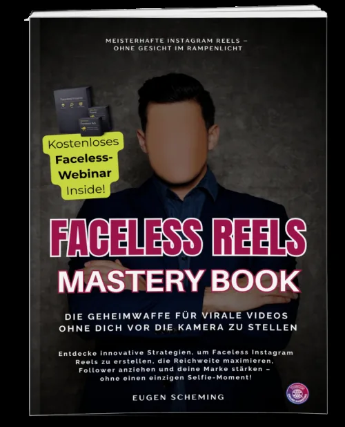 Cover des FRMB Faceless Reels Mastery Book 2026