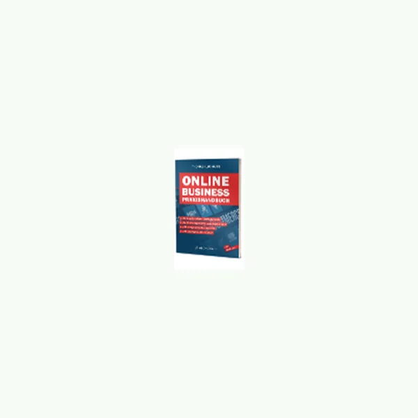 Cover des Online Business Praxishandbuchs als Anbieterlink fuer Gruender
